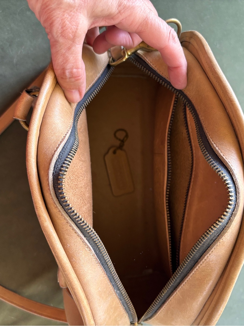 Vintage Coach Bowler Bag - Picture 2 of 11